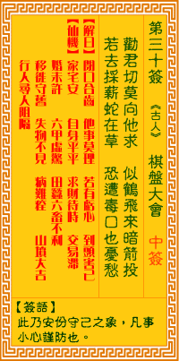第30签:棋盘大会